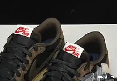 1 AIR MOCHA JORDAN SCOTT DARK LOW TRAVIS 0630